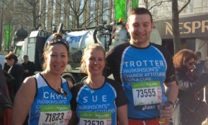 charity runners for parkinson